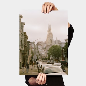 San Francisco Street photography print, San Francisco Street scene Poster, Limited Edition Film photography