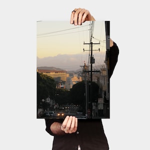San Francisco Fotografie Druck, San Francisco Street Fotografie Plakat