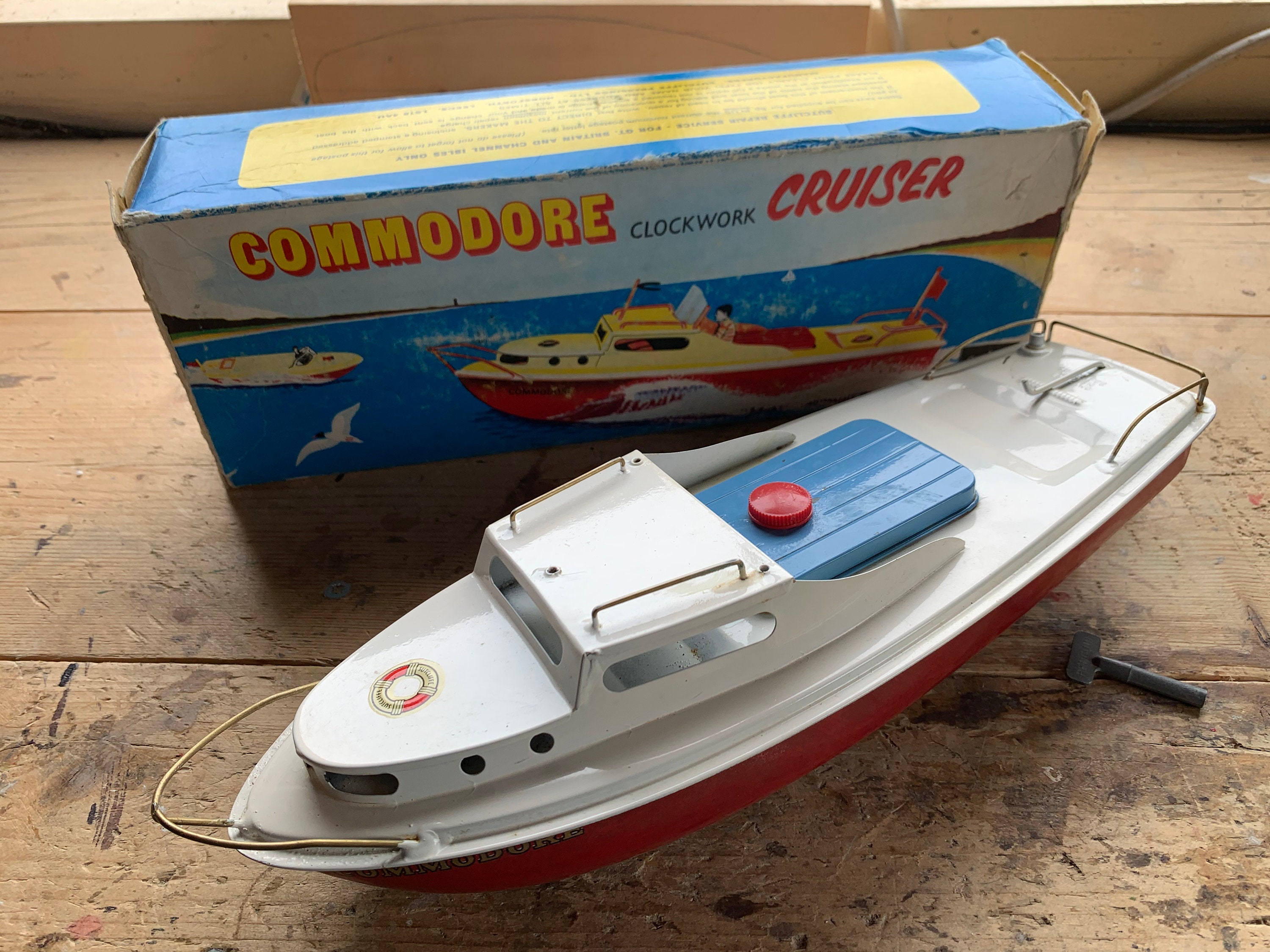 Clockwork boat 2024