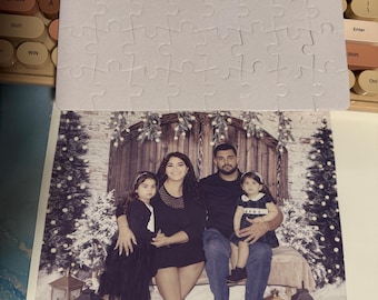 Personalisiertes Foto Puzzle: Personalisiertes Familienandenken
