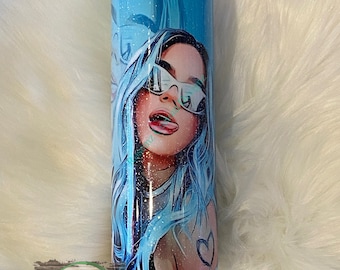 Karol G sublimation tumbler - la bichota - bichota