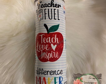 Teacher appreciation gift tumbler