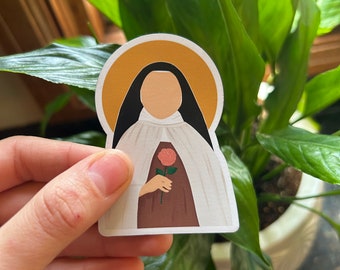 St. Therese of Liseux Magnet, Catholic Magnet, Little Flower Gift