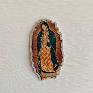 Our Lady of Guadalupe, Colorful Catholic Sticker image 4