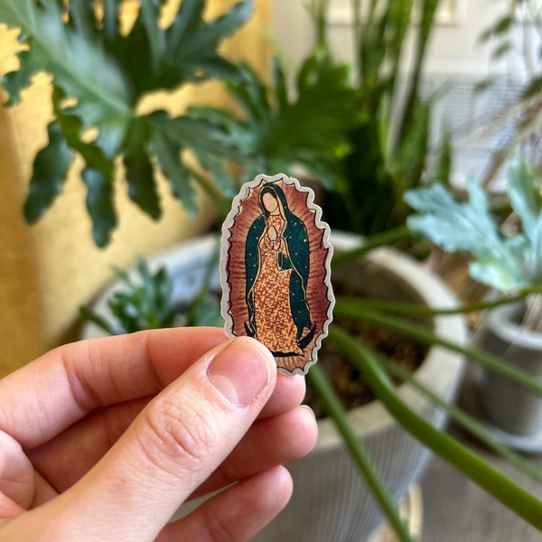 Our Lady of Guadalupe, Colorful Catholic Sticker