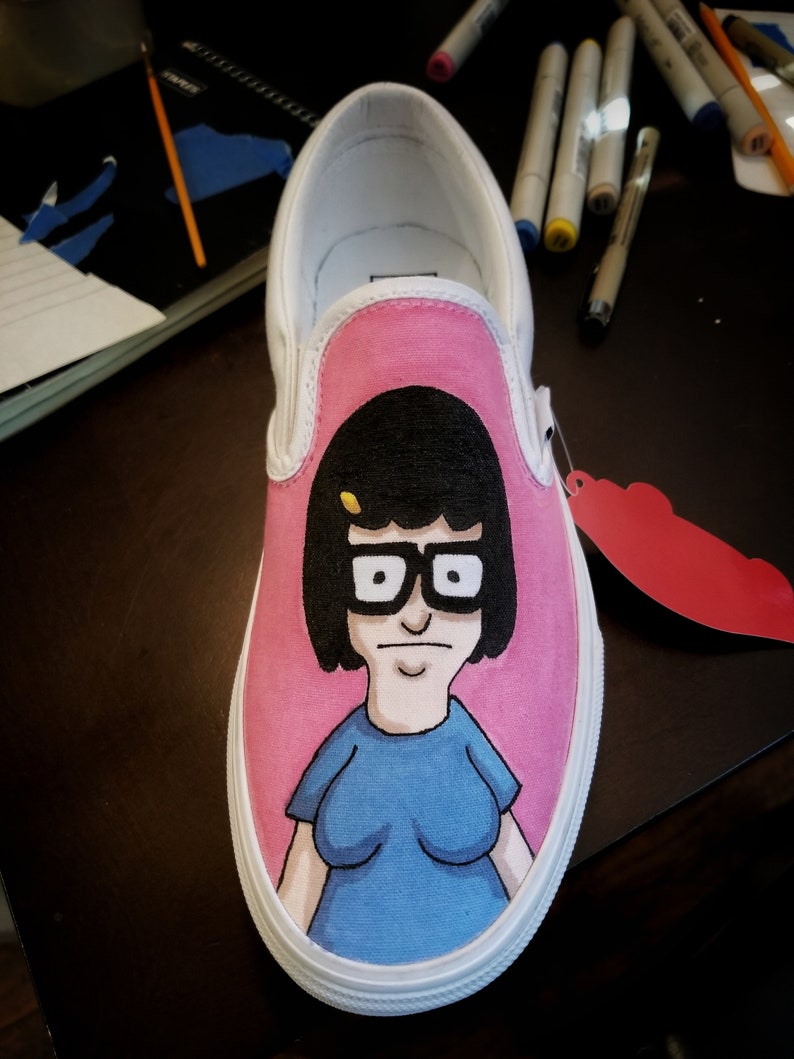 Bob's Burgers Custom Vans Etsy