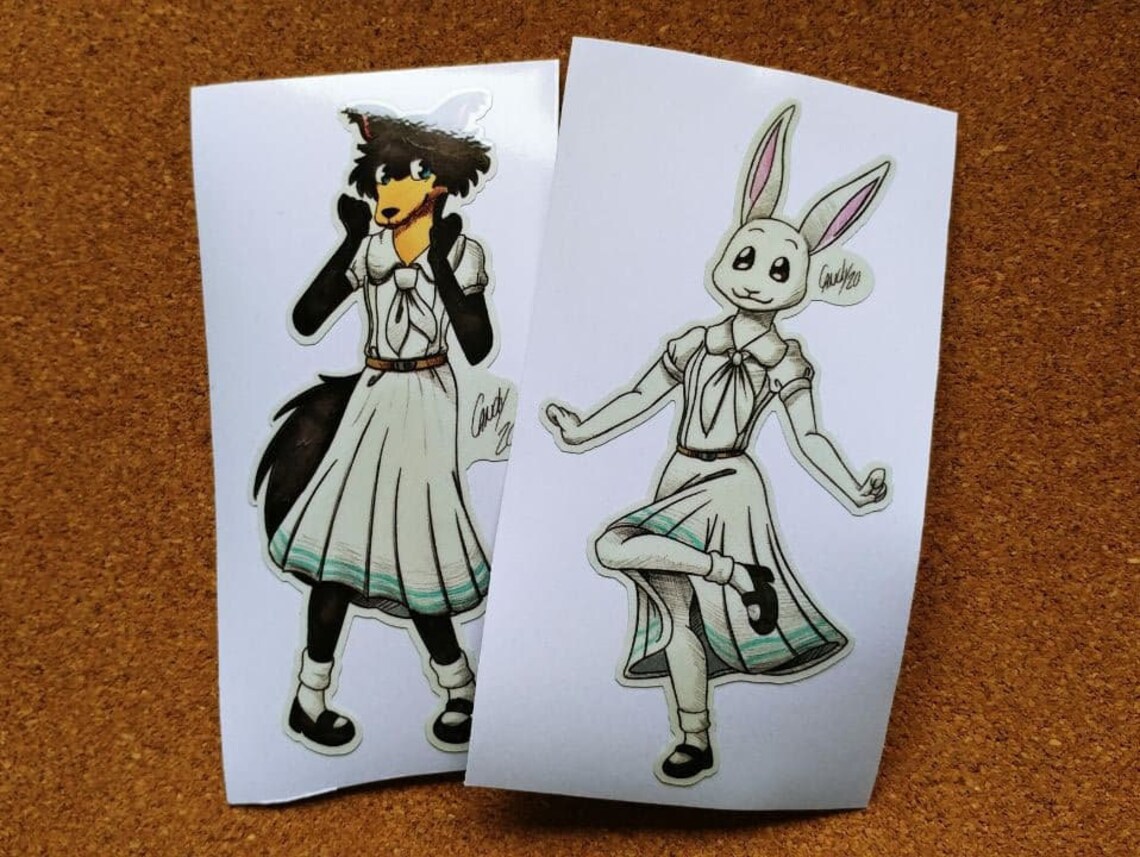 Beastars Stickers Etsy