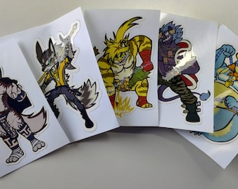 Tokyo Afterschool Summoners Stickers Set #1