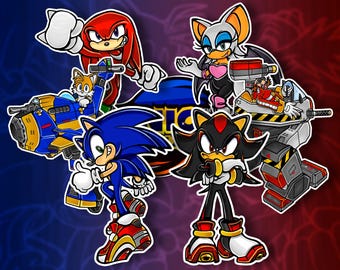 Sonic Adventure 2 Stickers