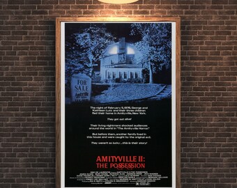 Amityville II: The Possession Movie Poster - Vintage Horror Cult