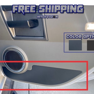 GREY 03-07 Hummer H2 Rear Door Panel Pocket Delete Set (2 Doors) 2003 2004 2005 2006 2007