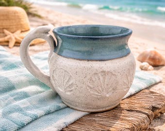 Handmade Pottery Coffee Mug, Ceramic Cup