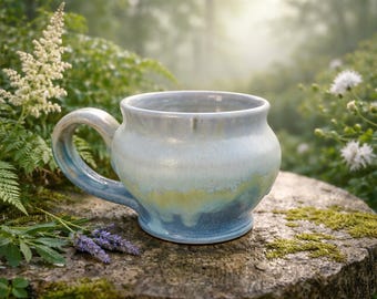 Handmade Pottery Coffee Mug, Ceramic Cup