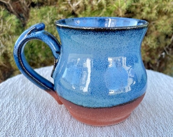 Handmade Mug, Stoneware Coffee Cup, Wheel Thrown Pottery, Ceramics
