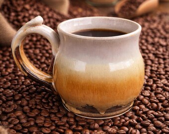 Handmade Pottery Coffee Mug, Ceramic Cup