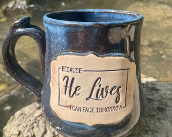 Handmade Pottery Coffee Mug, Ceramic Cup