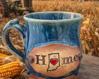 Handmade Pottery Coffee Mug, Ceramic Cup