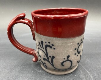 Handmade Pottery Coffee Mug, Ceramic Cup