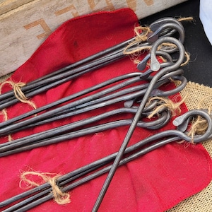 Forged Shish kabob skewers (set of 4) |