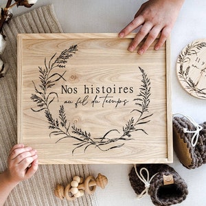 Boîte à souvenir en bois, souvenir grossesse, cadeau souvenirs, cadeau de mariage, cadeau anniversaire mariage, boite de souvenir pour bébé.
