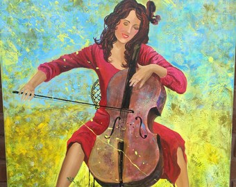 Girl with a Cello