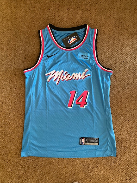 tyler herro miami vice jersey black