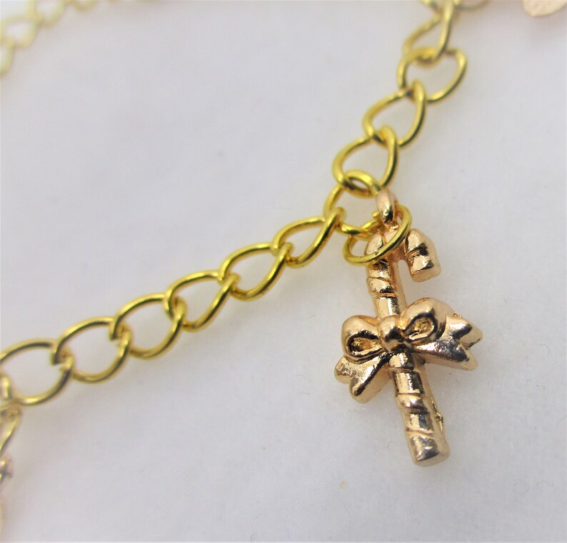 Gold Plated Chain Charm bracelet