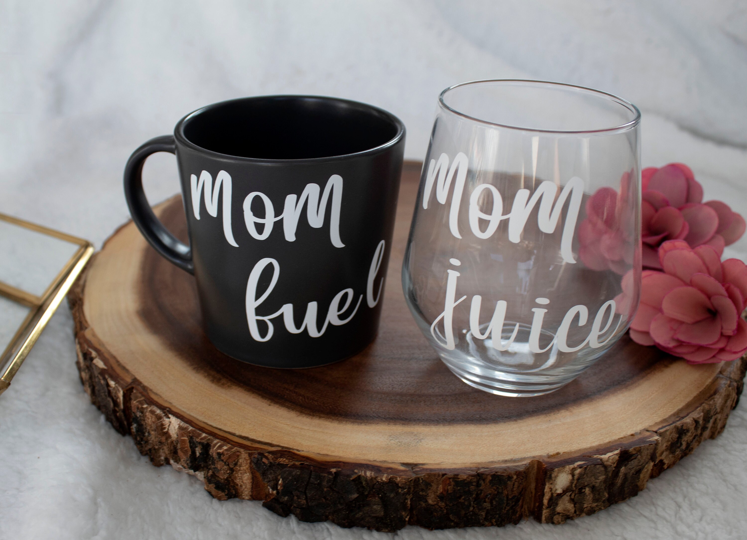 Mom Juice Wine Glass Mom Fuel Coffee Mug Coffee Loving Mom Etsy UK