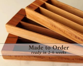 Bead Holder - Handmade in the USA with Salvaged Wood