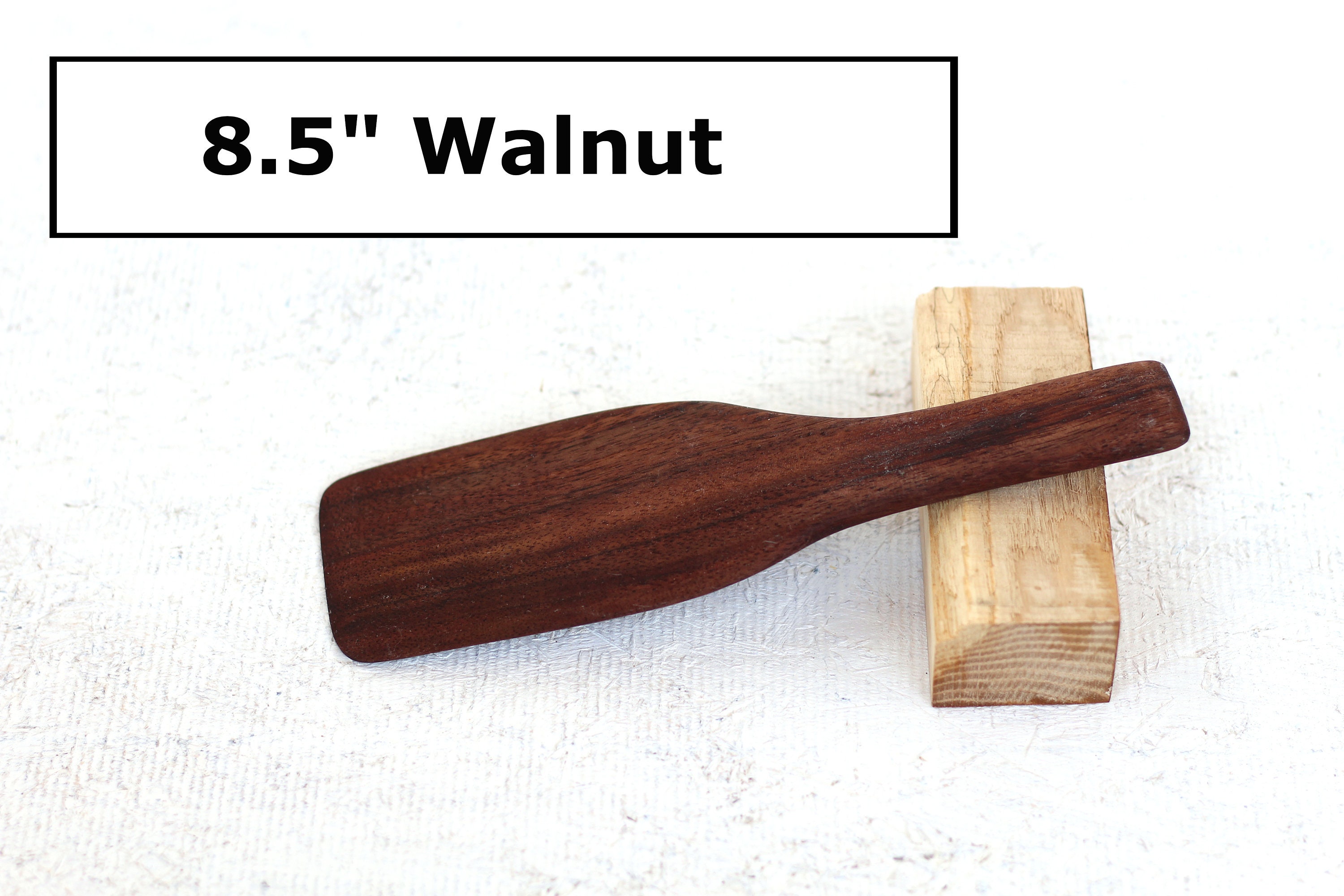 Wooden Spatula Walnut &amp; Maple Handmade With Salvaged Wood | Etsy