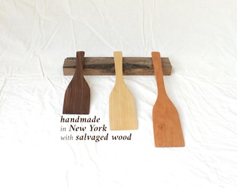 Griller Spatula - Handmade in the USA With Salvaged Wood - Pancake Flipper - Wooden Spreader