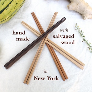 Chopsticks - Handmade in the USA With Salvaged Wood