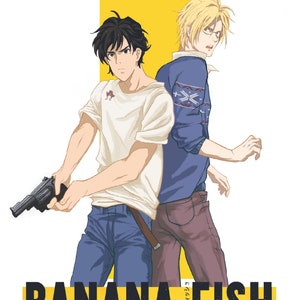 Banana Fish Ash & Eiji Print - Etsy
