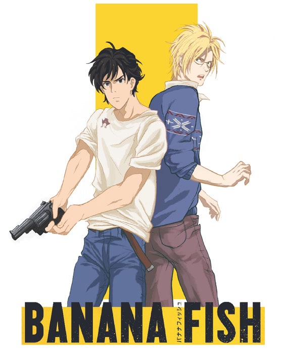 Banana Fish Ash Eiji Print Etsy Banana Fish Ash Eiji Print Etsy