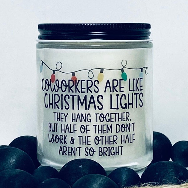 Coworkers Are Like Christmas Lights Etsy