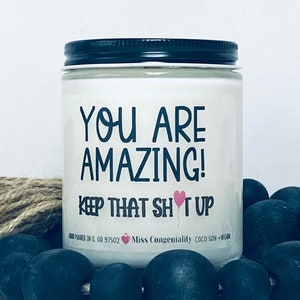 You Are Amazing Keep That Sh*t Up | Thank you Gift | Co Worker Gift | Support Gift