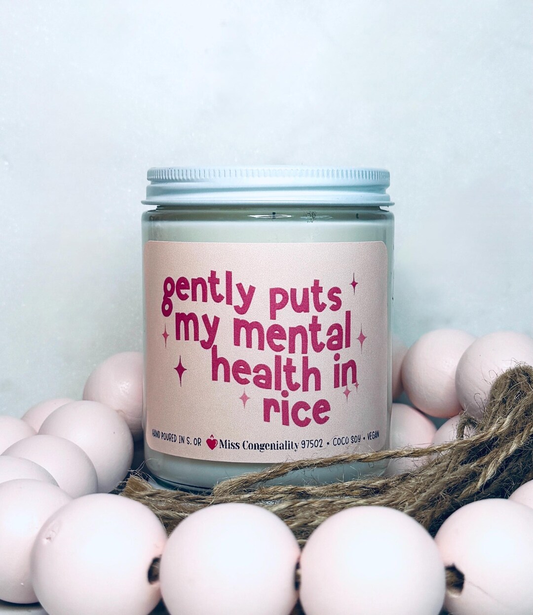 Gently Puts My Mental Health in Rice | Recovery Gift | Mental Health ...