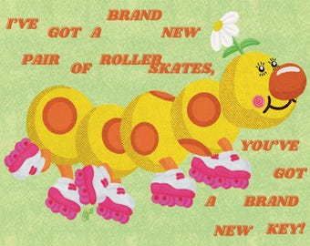 Melanie x Wiggler 8x10 Digital Art Print