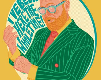 Game Changer Sam 8x10 Digital Art Print