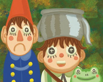 Greg and Wirt 8x10 Digital Art Print