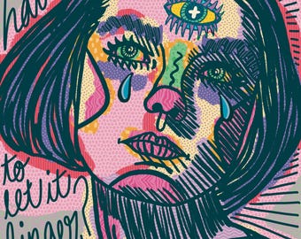 Linger 8x10 Digital Art Print