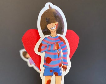 Genocide Frisk Sticker