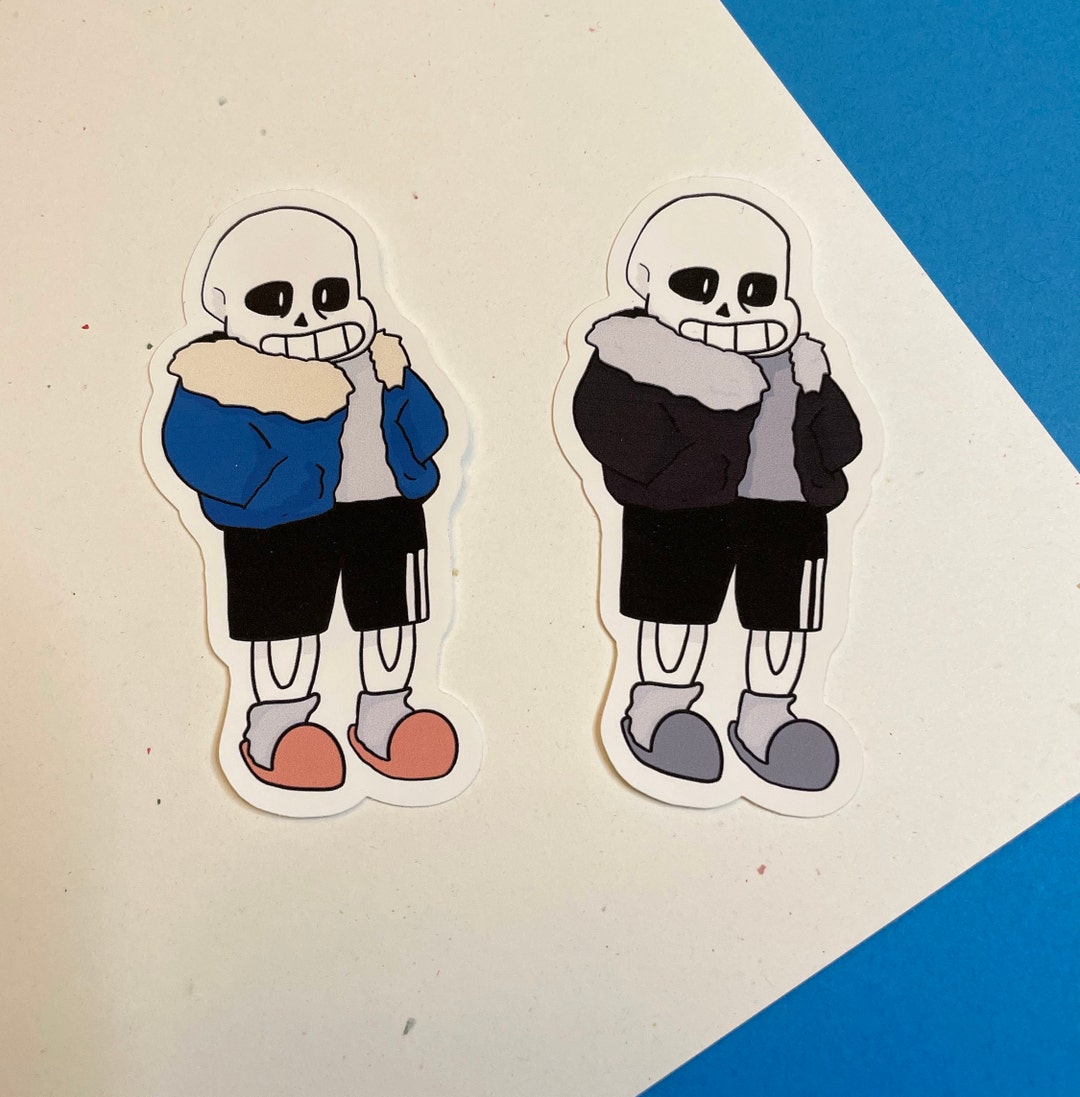 Underfell Sans Vinyl Sticker