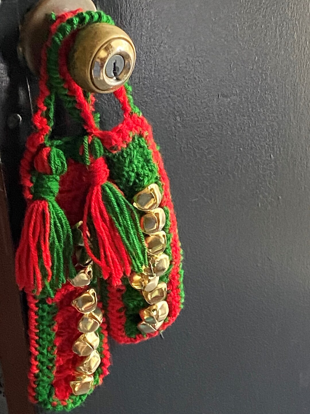 Jingle Bells Door Hanger Crochet Pattern (Download Now) Etsy