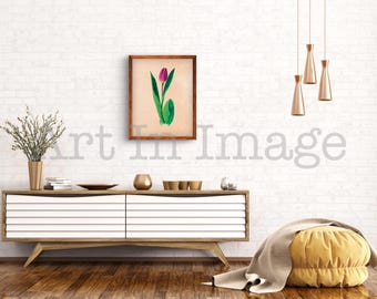 Printable Tulip | Watercolour Painting
