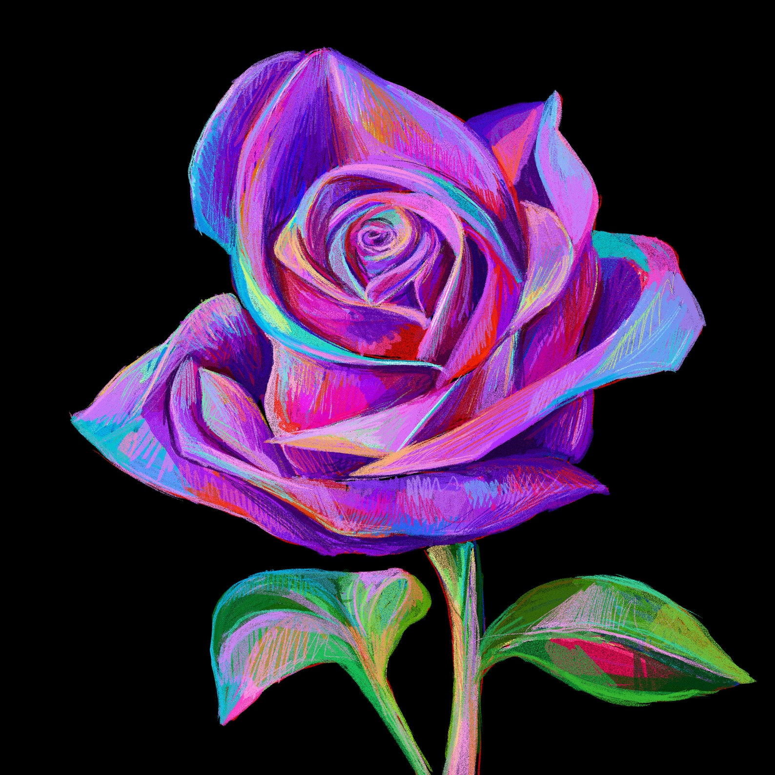 Beautiful Rose Art Print - Floral Home Deco - Etsy