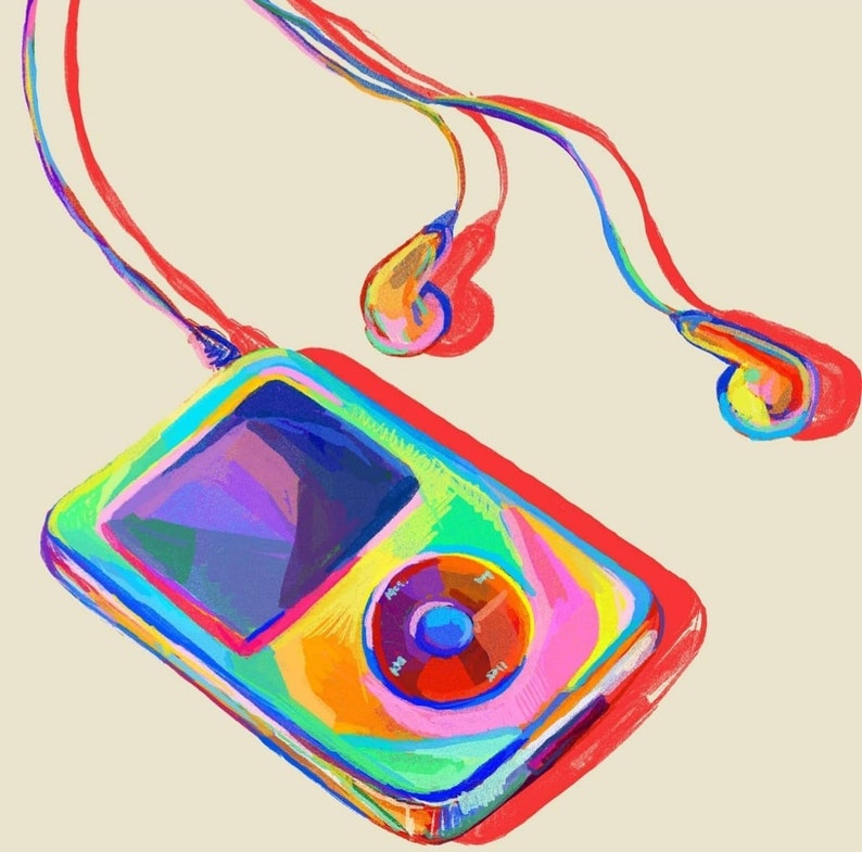 Colorful IPod Art Print image 2