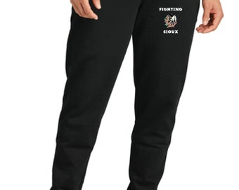 Fighting Sioux Joggers - "Officially License" FREE Shipping