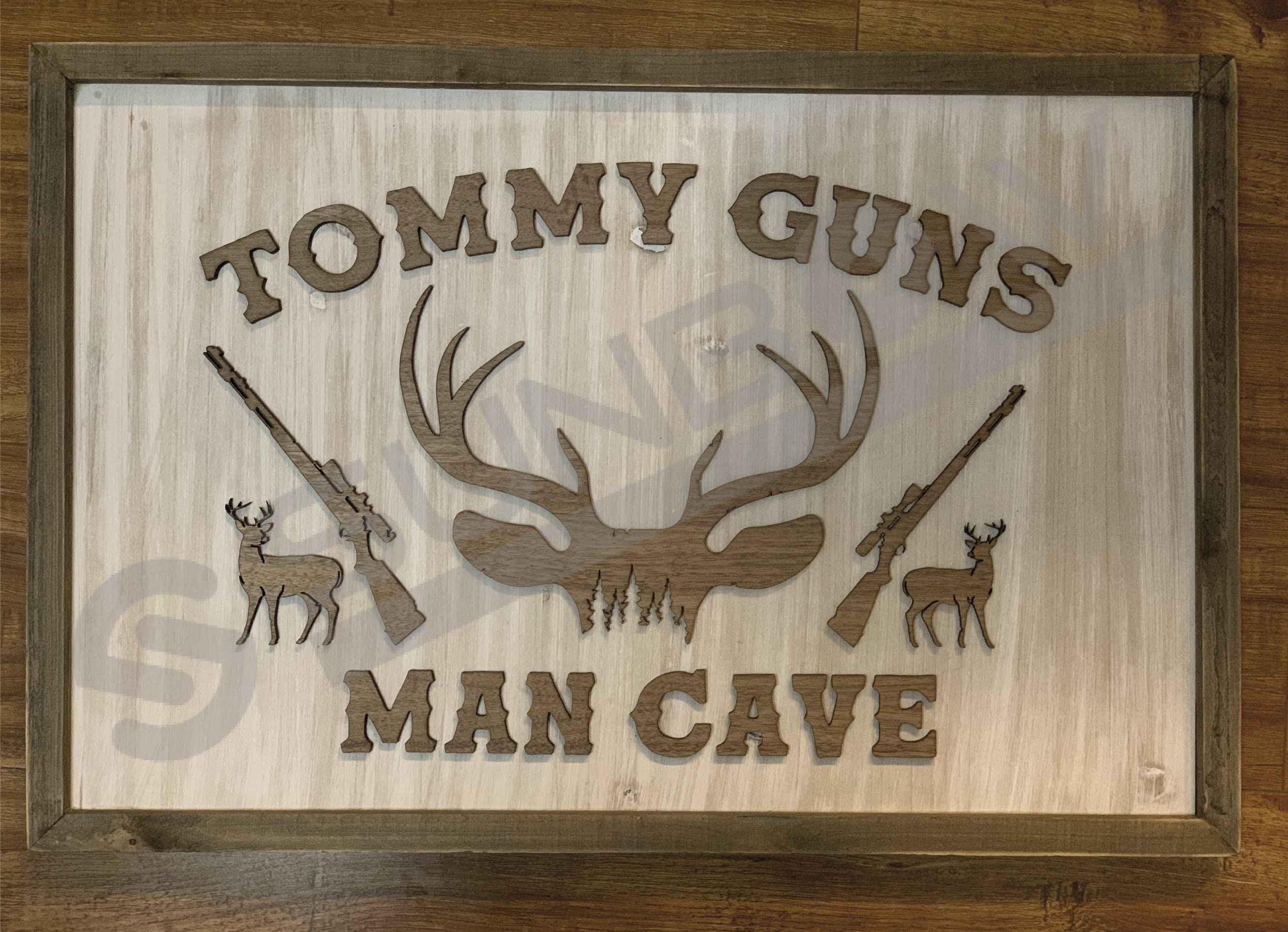Man Cave Wood Sign - Etsy