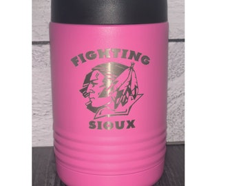 Fighting Sioux - 12oz Beverage Holders & 12oz Slim Beverage Holders - "Officially License" FREE Shipping